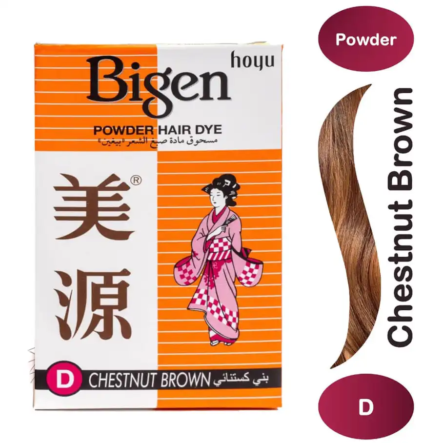 Bigen Hair Color powder 6 gm A black