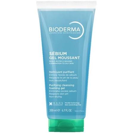 BIODERMA SEBIUM GEL MOUSSANT 200 ML