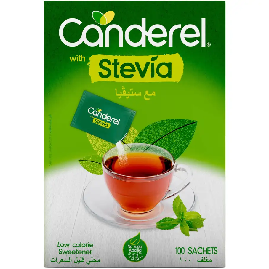 CANDEREL WITH STEVIA 100SACH