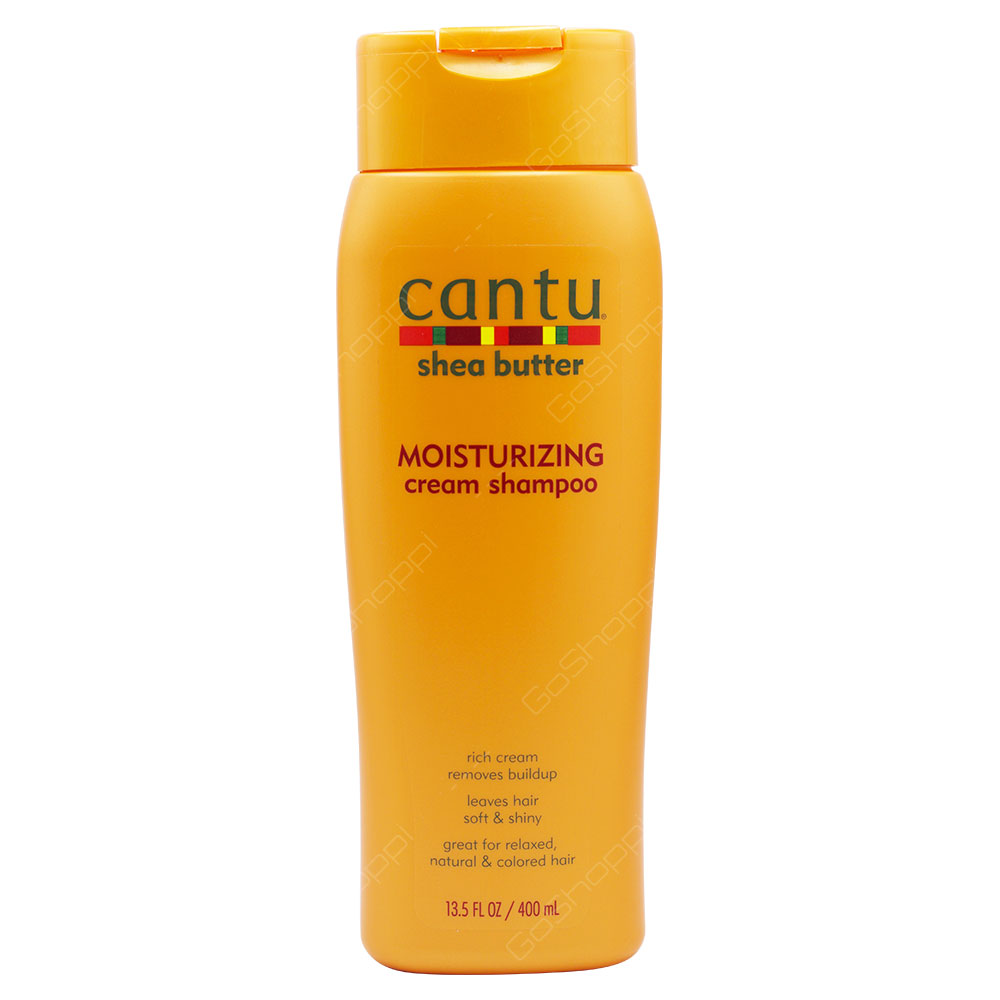 CANTU SHEA BUTTER MOISTURIZING CREAM SHAMPOO 400ML