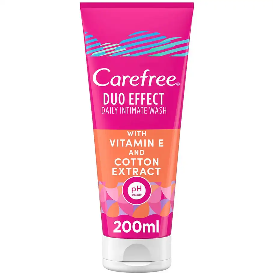 Carefree intim wash vitE+cotton 200ml