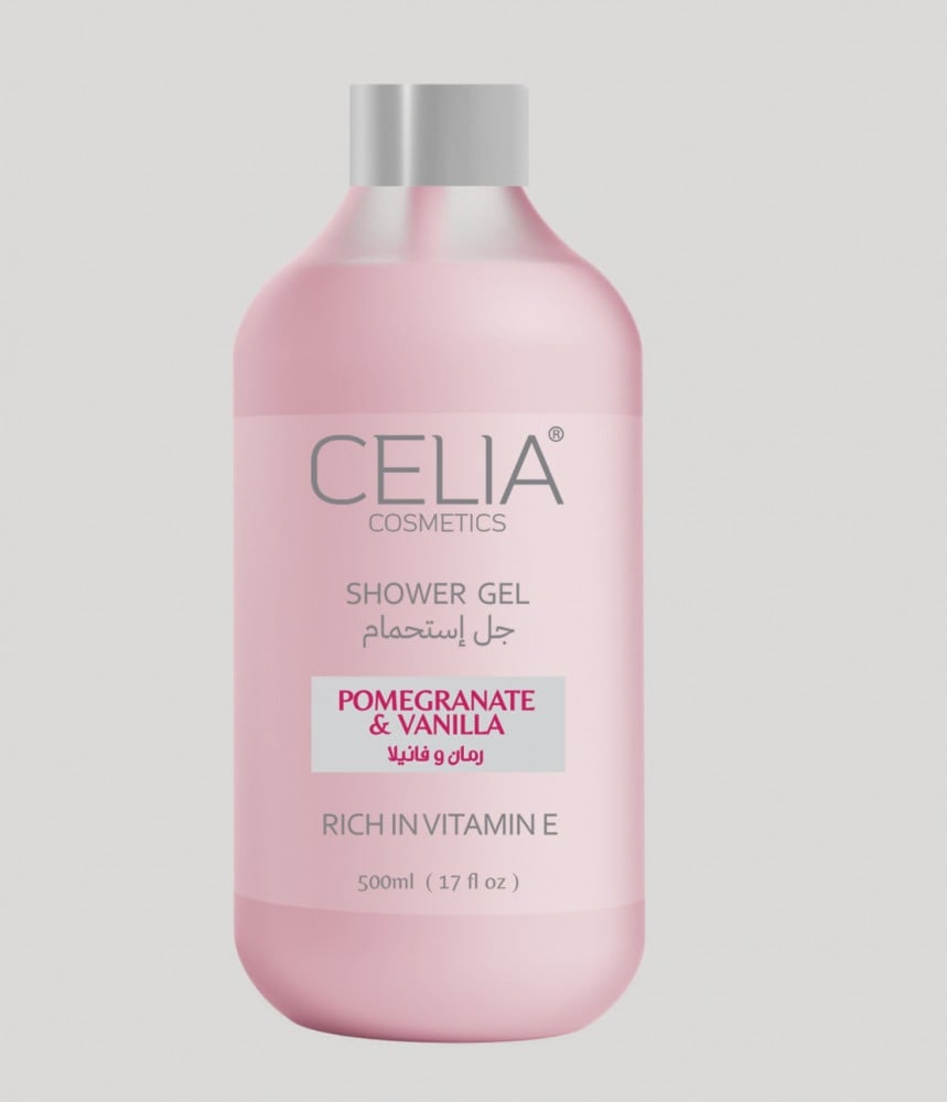 Celia Shower Gel Pomegranate & Vanilla 500 ml