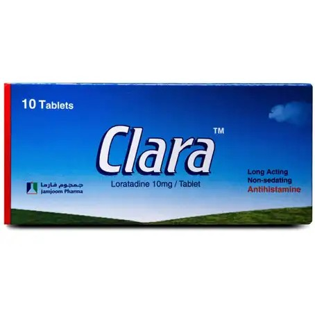 CLARA 10MG 10TAB