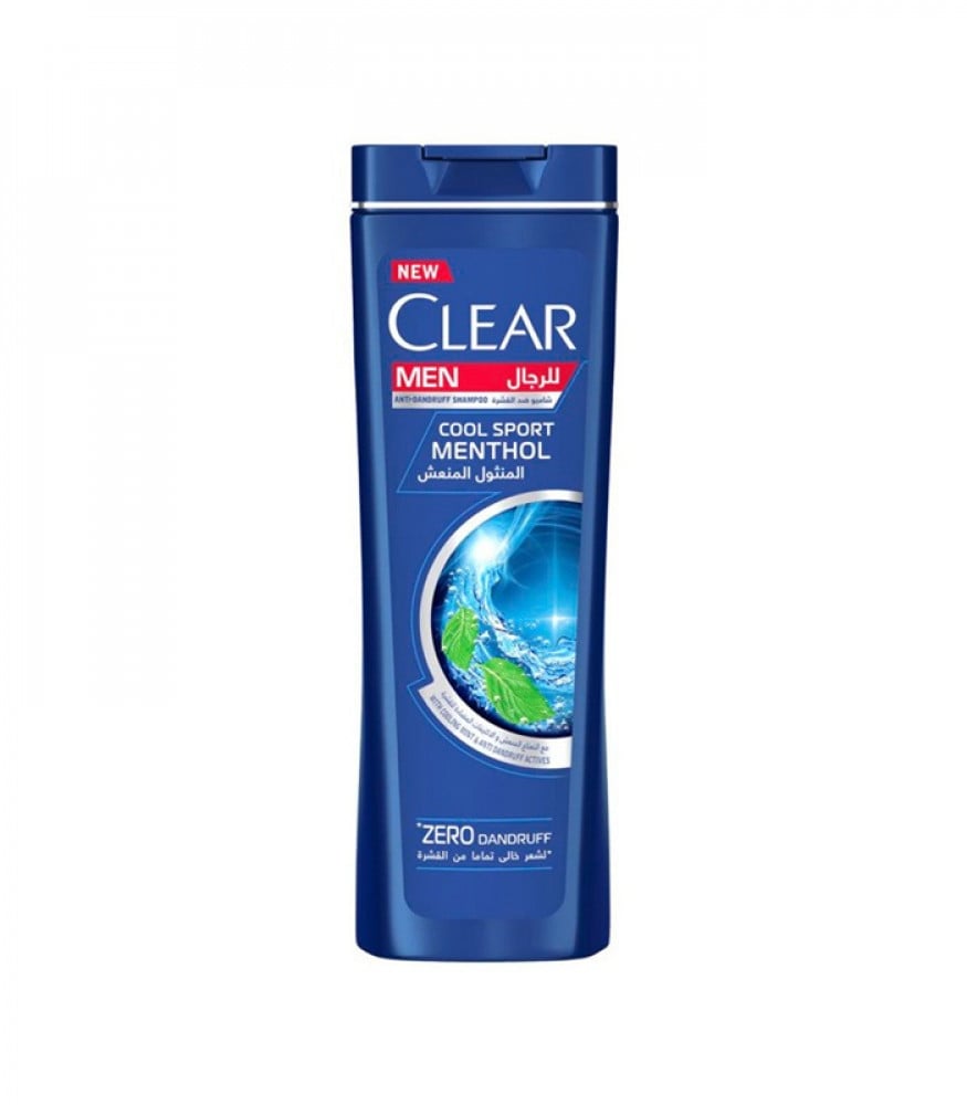 Clear Hair Shampoo Anti Dandruff men 200 ml cool sport menthol