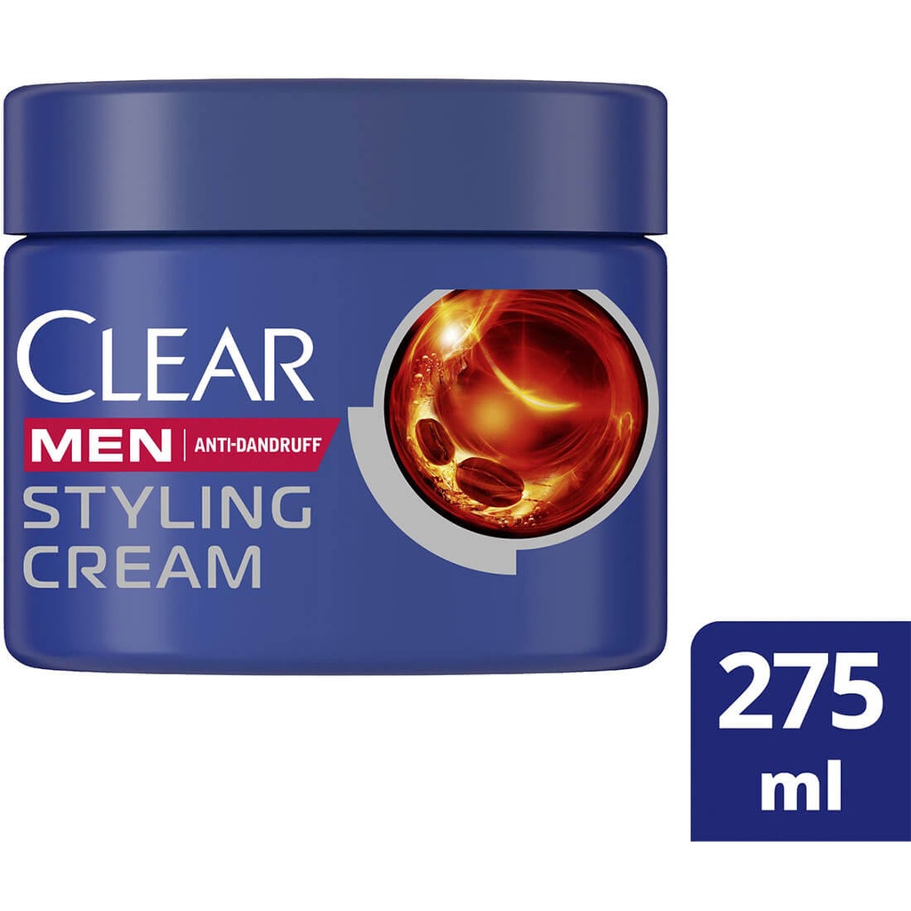 Clear styling Cream 275 ml with coffee