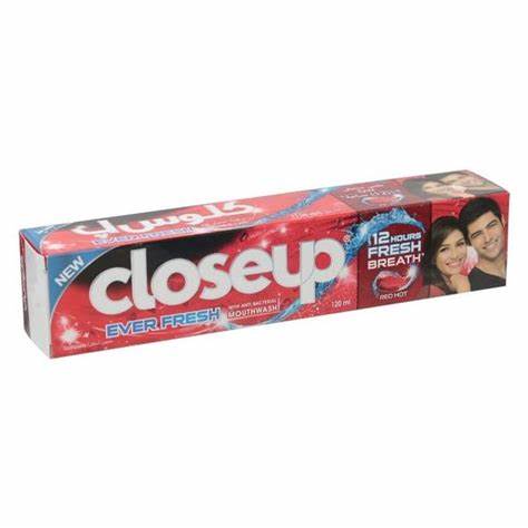 CLOSEUP T/P RED HOT 120ML
