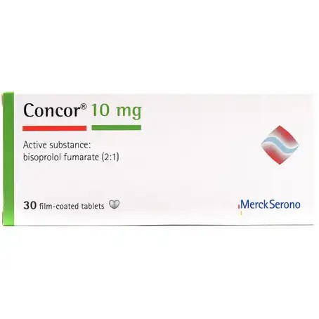 CONCOR 10MG 30TAB