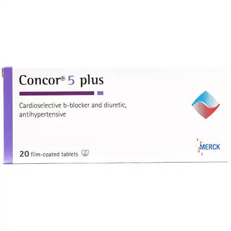 CONCOR 5MG PLUS 30TAB
