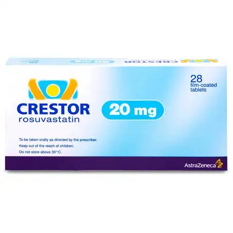 CRESTOR 20MG 28TAB