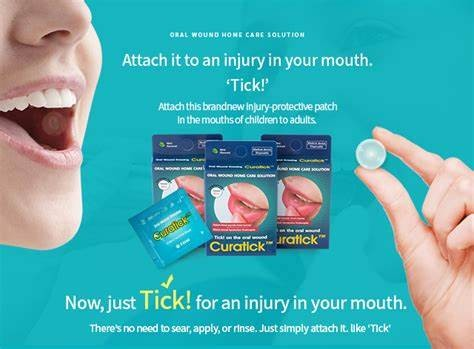 CURATICK ORAL WOUND DRESSING 12MM