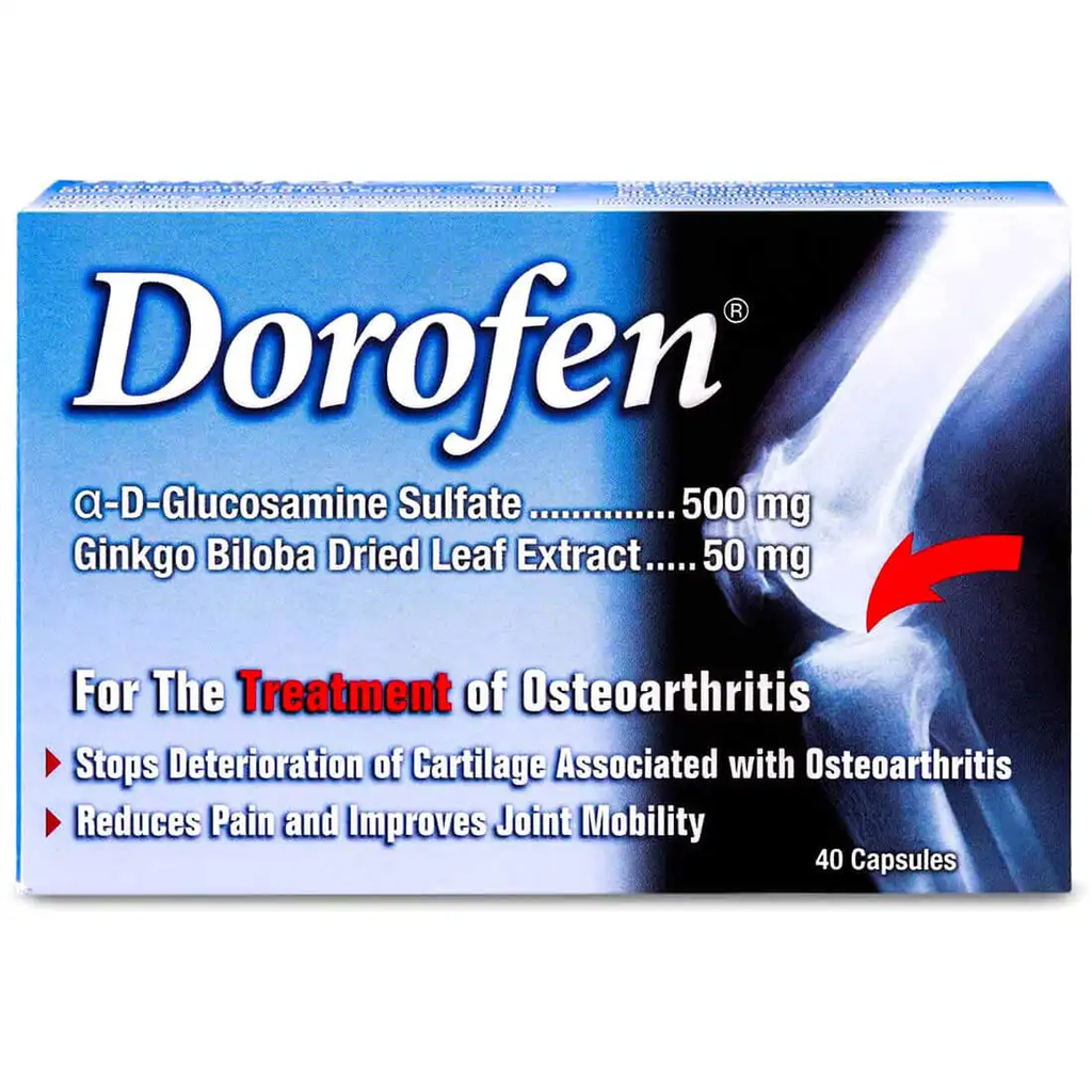 DOROFEN 500/50MG 40CAP