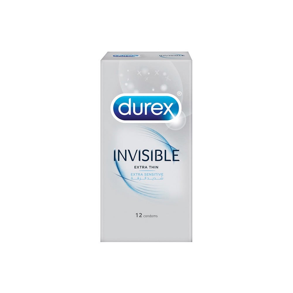 DUREX INVISIBLE EXTRA THIN 12CONDOMS