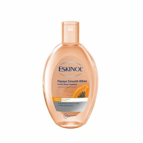 Eskinol Face Wash 225 ml papaya smooth white