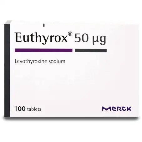 EUTHYROX 50MG 100TAB