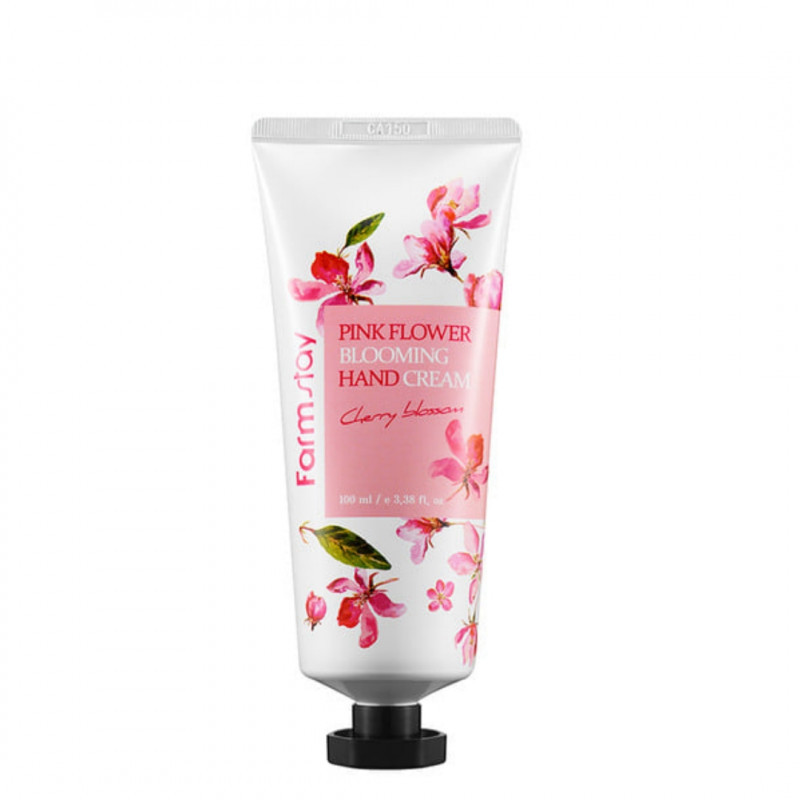 FARM STAY Pink Flower Hand Cream 100 ml Cherry Flower