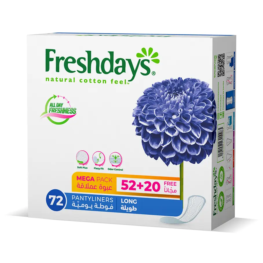 freshdays long confort quotidien 72