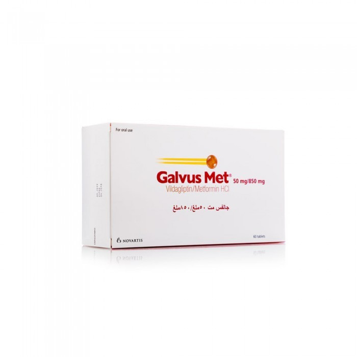 GALVUS MET 50MG/850MG 60TAB