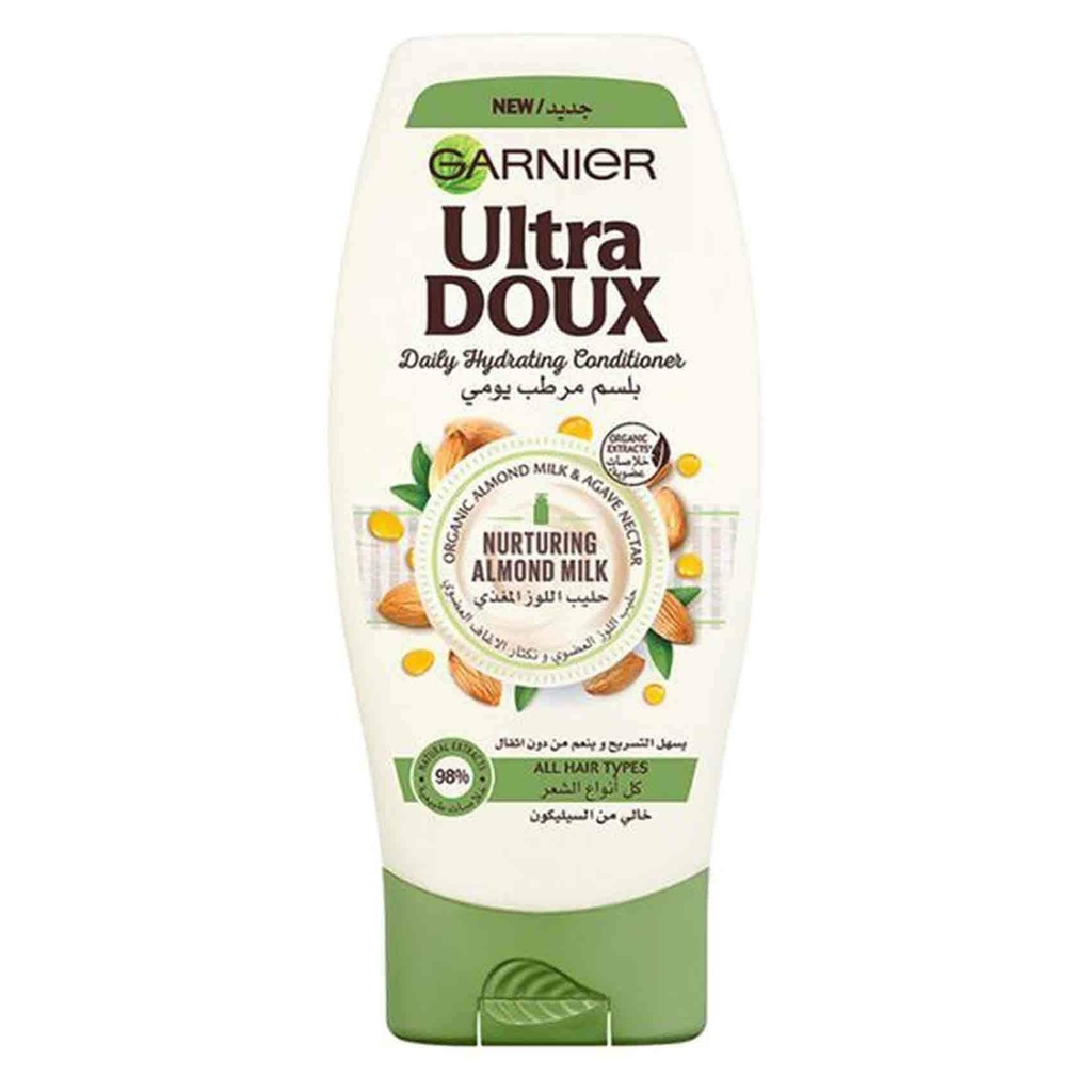 GARNIER ULTRA DOUX CONDI/ALMOND MILK 400ML