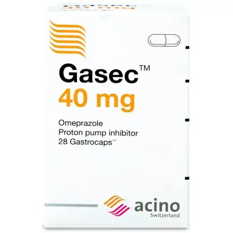 GASEC 40MG  28CAP