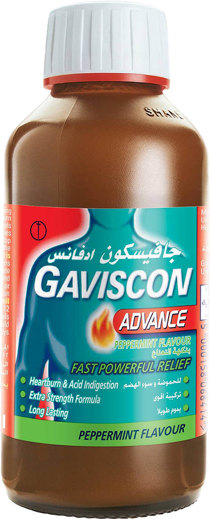 Gaviscon ADVANCE PEP SUSP 300ML
