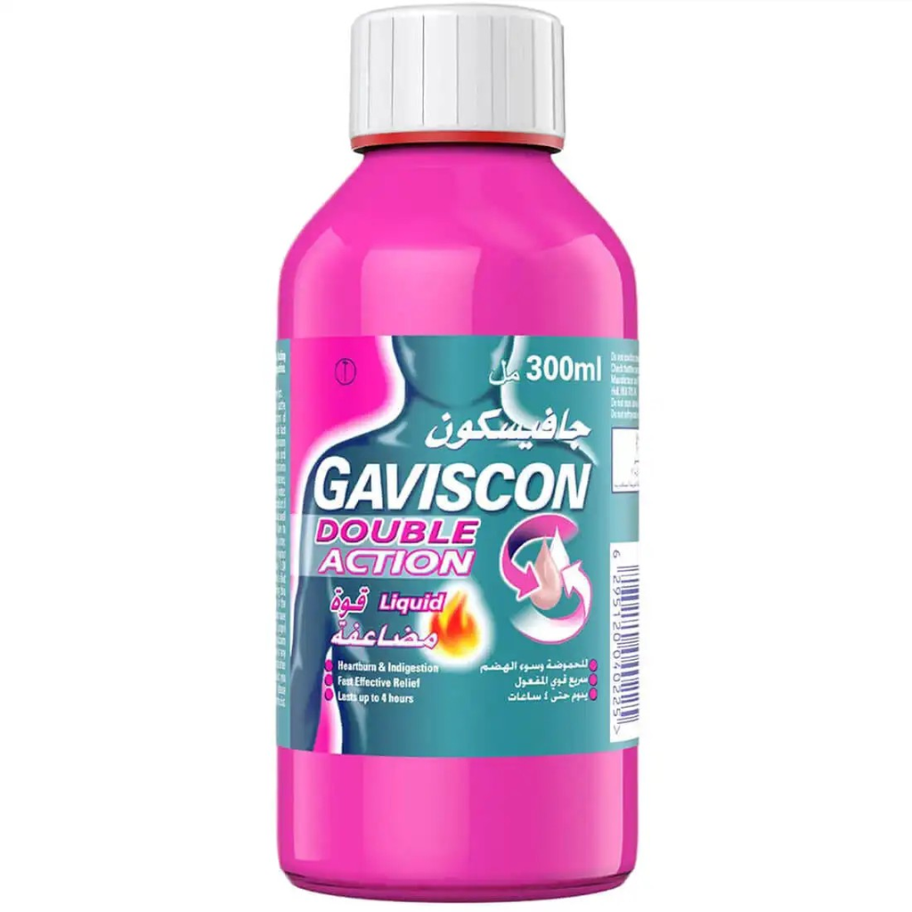 GAVISCON DOUBLE ACTION SUSP 300ML