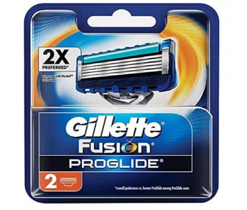 GILLETTE FUSION PROGLIDE 2 BLADES