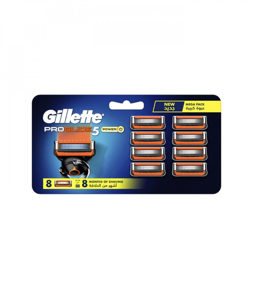 GILLETTE PROGLIDE 5 POWER 8 PCS 