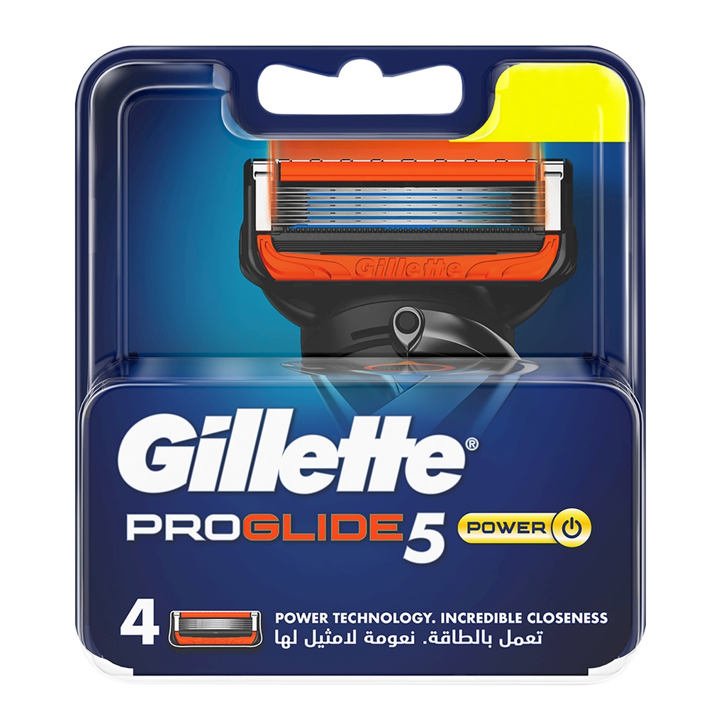 Gillette Refill fusion proglide power 4 pack