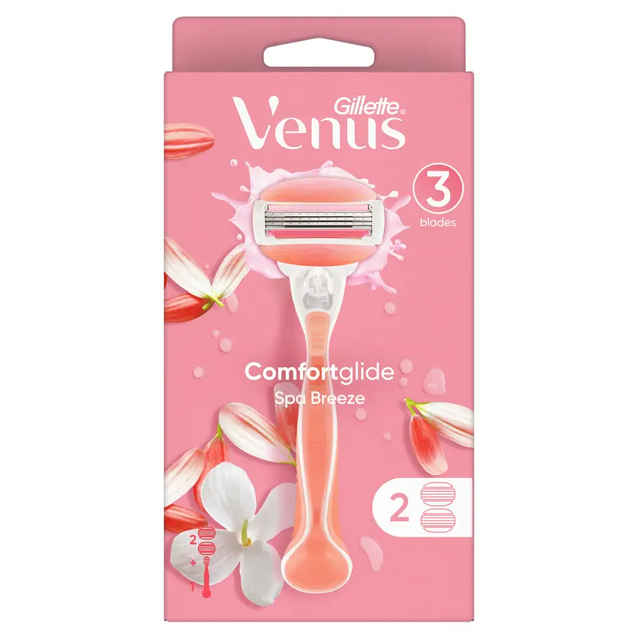 GILLETTE VENUS COMFORT GLIDE SPA BREEZE 2