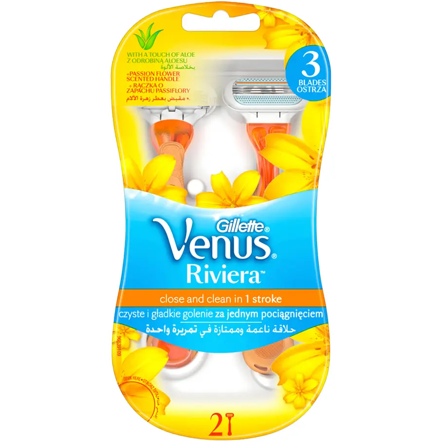 GILLETTE VENUS RIVIERA 2PACK