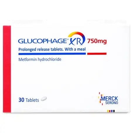 GLUCOPHAGE XR 750MG 30TAB