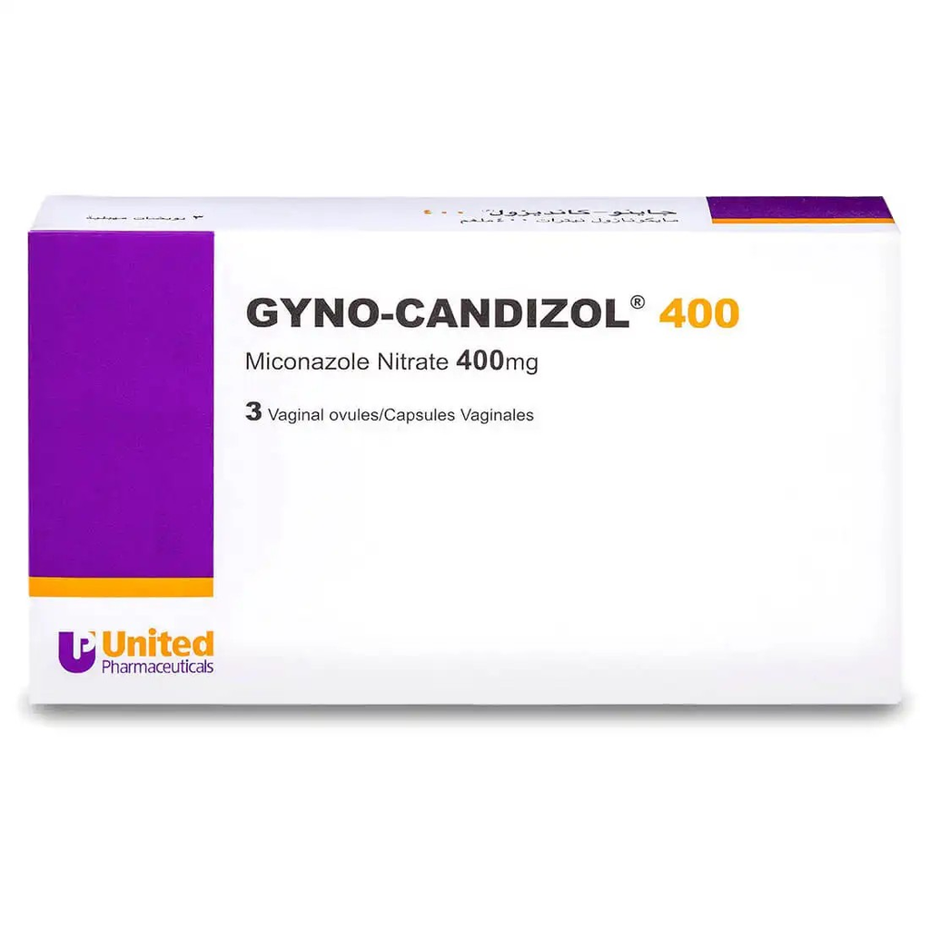 GYNO CANDIZOL 400MG SUPP