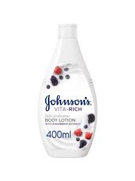 Johnson's Body Lotion vita-rich 400 ml raspberry