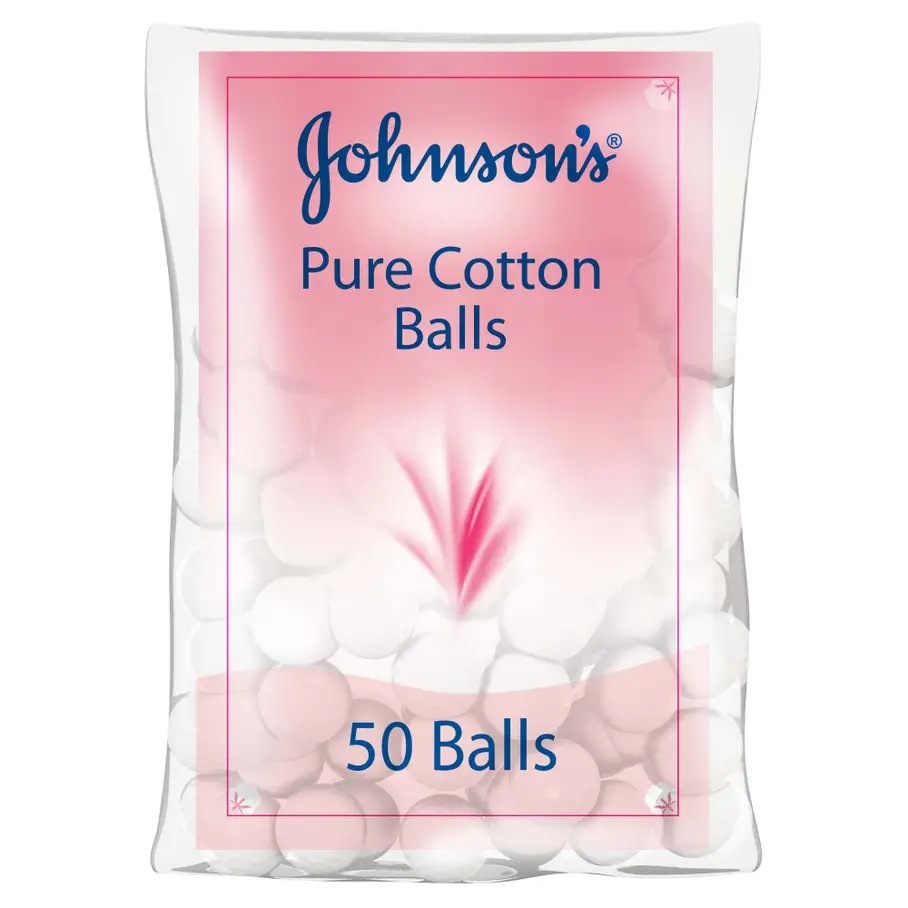 JOHNSONS COTTON 50 BALLS 
