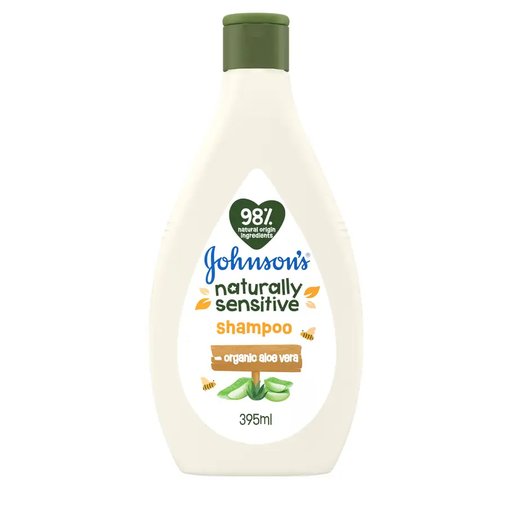 [drop//01120] JOHNSONS NATURALLY SENSITIVE SHAMPOO ALOVERA 395ML