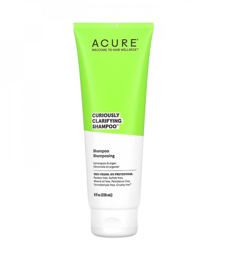 [drop//00028] ACURE CURIOUSLY CLARIFYING SHAMPOO 236ML
