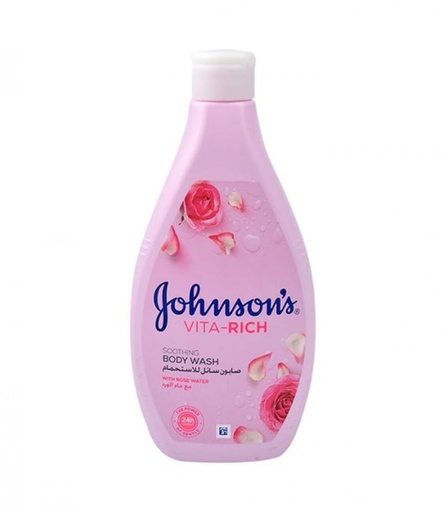 [drop//01172] Johnson's Shower Gel vita-rich 400 ml rose water