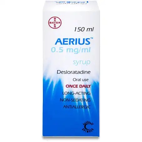 [drop//00040] AERIUS 5MG 18 TABLETS