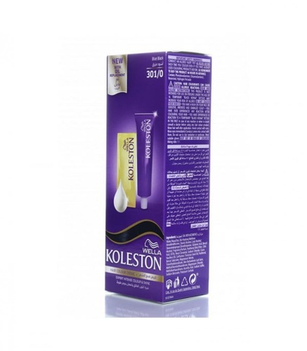 [103964] KOLESTON HAIR COLOR 301/0 BLUE BLACK