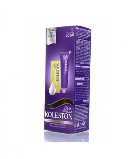 [drop//01196] KOLESTON HAIR COLOR 302/0 BLACK