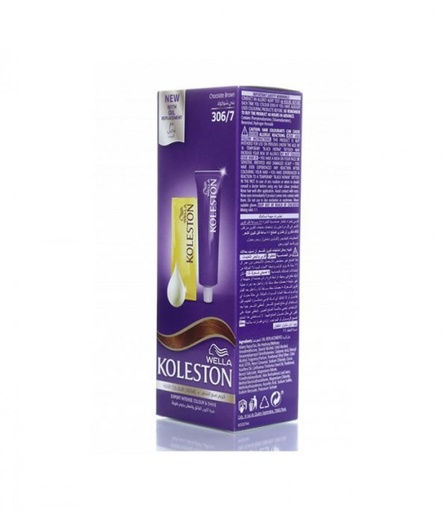 [drop//01204] KOLESTON HAIR COLOR 306/7 MAGNETIC CHOCOLATE 