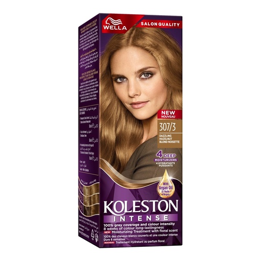 [drop//01208] KOLESTON HAIR COLOR 307/3 HAZELNUT