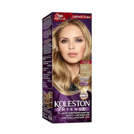 [103981] KOLESTON HAIR COLOR 308/1 LIGHT ASH BLONDE