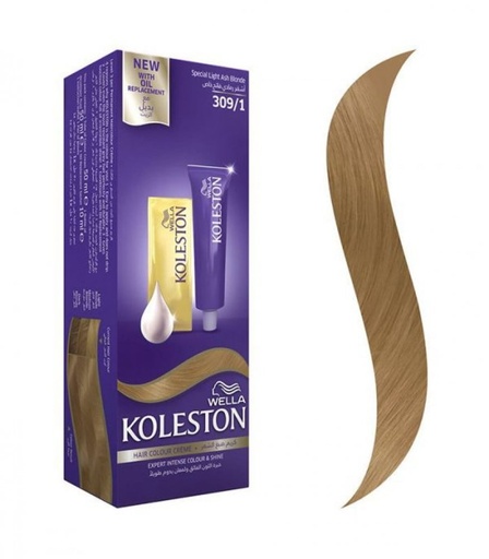 [drop//01213] KOLESTON HAIR COLOR 309/1 LIGHT ASH BLONDE