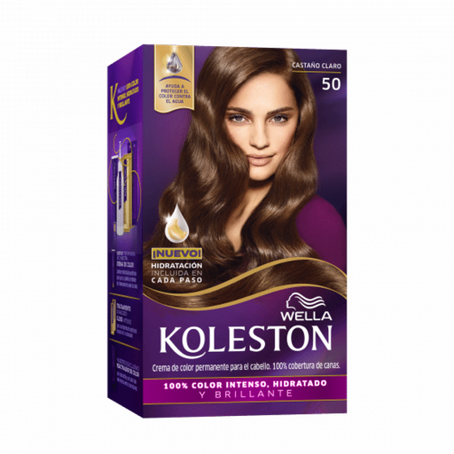 [drop//01216] KOLESTON HAIR COLOR 5/0 LIGHT BROWN 