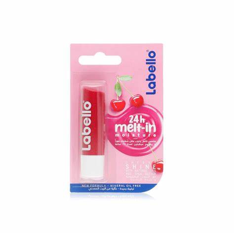 [drop//01235] LABELLO LIP CARE CHERRY SHINE