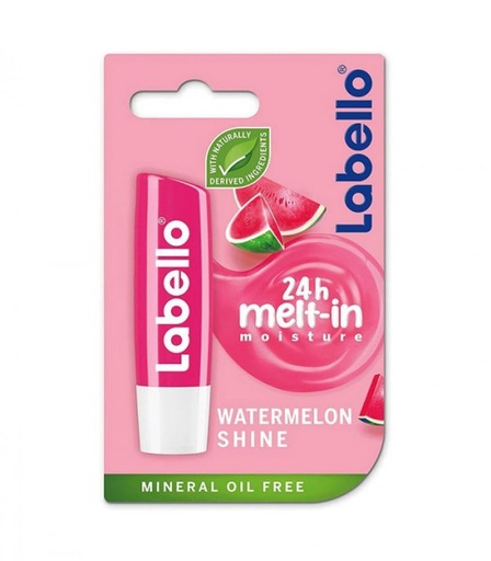 [drop//01371] Labello Lip care lips stick 5.5 ml watermelon