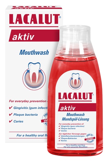 [drop//01240] LACALUT MOUTHWASH AKTIV 300ML