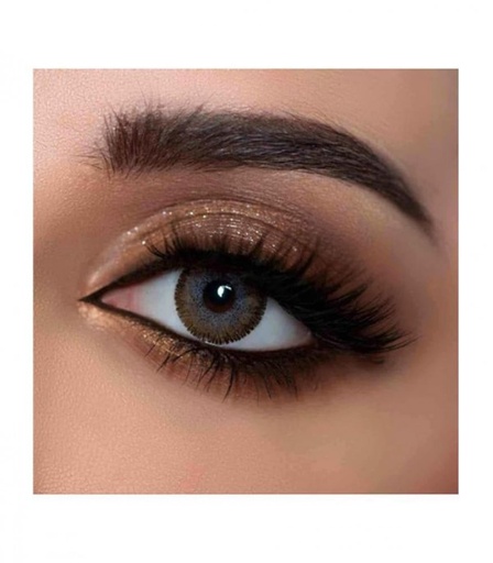 [drop//01385] Lens Me brown contact lenses
