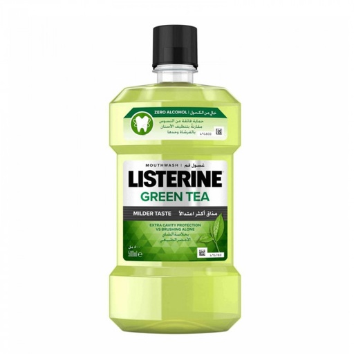 [drop//01267] LISTERINE M/W GREEN TEA 500ML